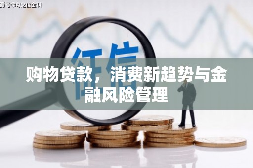 小金购物贷款，消费新趋势与金融风险管理