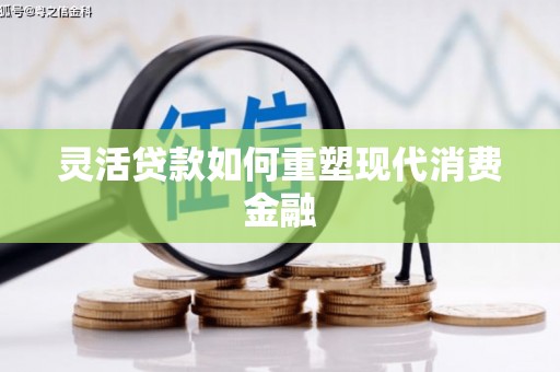 小金灵活贷款如何重塑现代消费金融