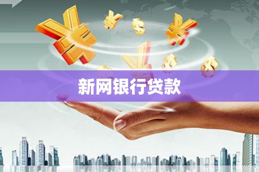 小金新网银行贷款