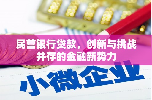 小金民营银行贷款，创新与挑战并存的金融新势力
