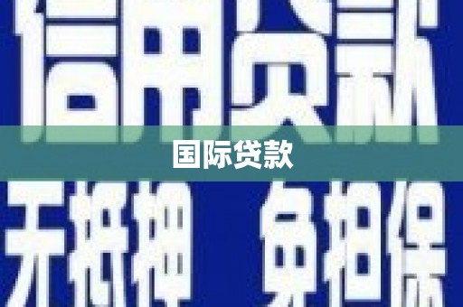 小金国际贷款