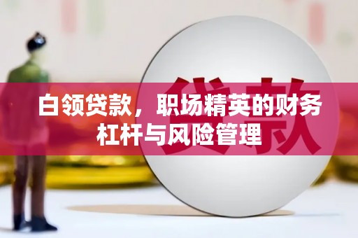 小金白领贷款，职场精英的财务杠杆与风险管理