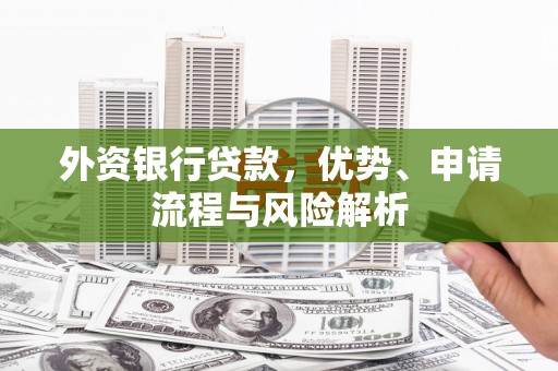 小金外资银行贷款，优势、申请流程与风险解析