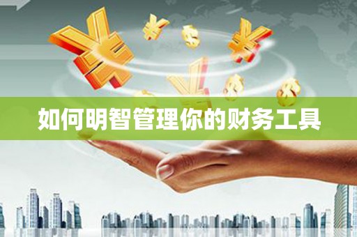 小金如何明智管理你的财务工具