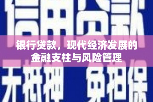 小金银行贷款，现代经济发展的金融支柱与风险管理