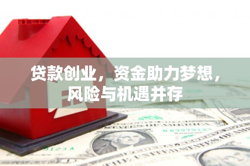 小金贷款创业，资金助力梦想，风险与机遇并存