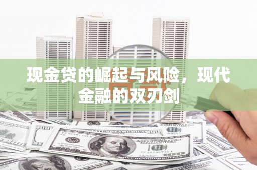 小金现金贷的崛起与风险，现代金融的双刃剑