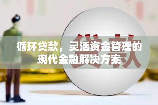 小金循环贷款，灵活资金管理的现代金融解决方案