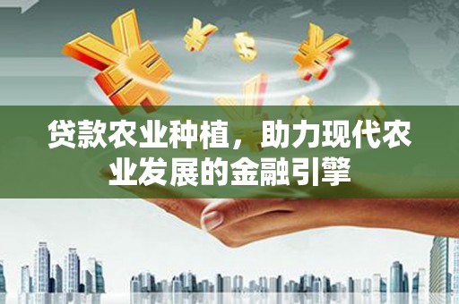 小金贷款农业种植，助力现代农业发展的金融引擎