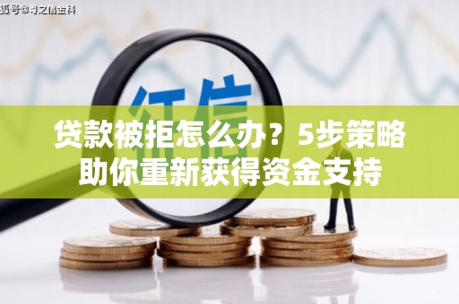小金贷款被拒怎么办？5步策略助你重新获得资金支持