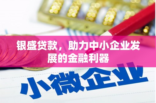 小金银盛贷款，助力中小企业发展的金融利器