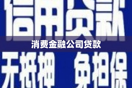 小金消费金融公司贷款