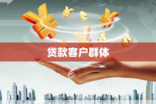小金贷款客户群体