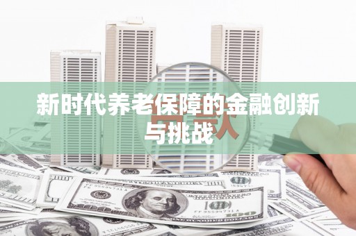 小金新时代养老保障的金融创新与挑战