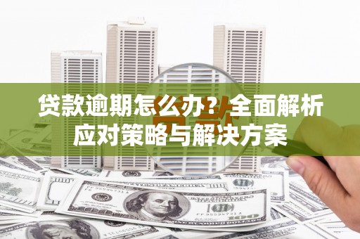小金贷款逾期怎么办？全面解析应对策略与解决方案