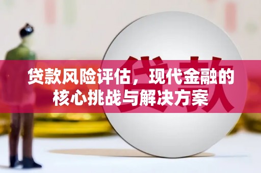 小金贷款风险评估，现代金融的核心挑战与解决方案