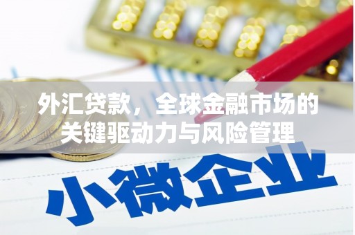 小金外汇贷款，全球金融市场的关键驱动力与风险管理