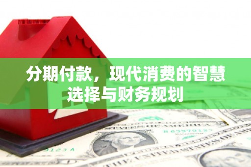 小金分期付款，现代消费的智慧选择与财务规划