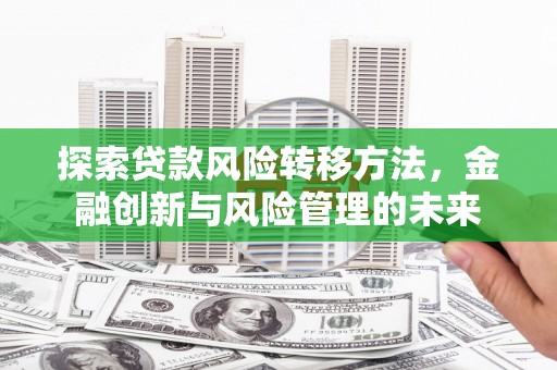 小金探索贷款风险转移方法，金融创新与风险管理的未来