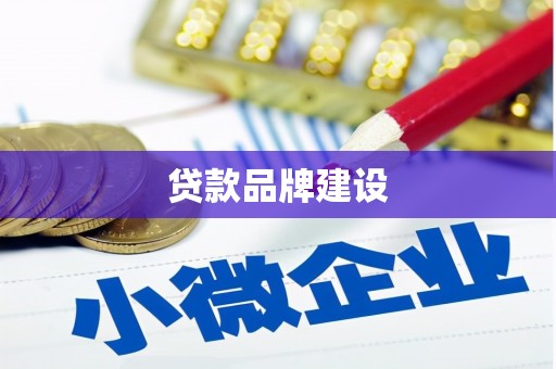 小金贷款品牌建设