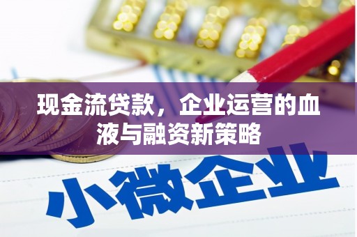 小金现金流贷款，企业运营的血液与融资新策略