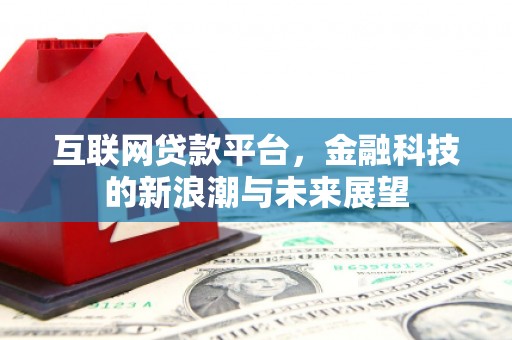 小金互联网贷款平台，金融科技的新浪潮与未来展望