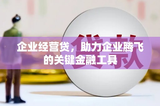 小金企业经营贷，助力企业腾飞的关键金融工具