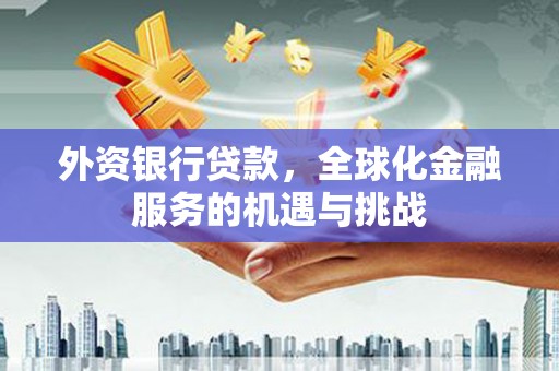 小金外资银行贷款，全球化金融服务的机遇与挑战