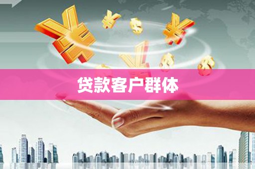 小金贷款客户群体