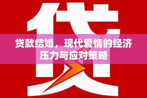 小金贷款结婚，现代爱情的经济压力与应对策略