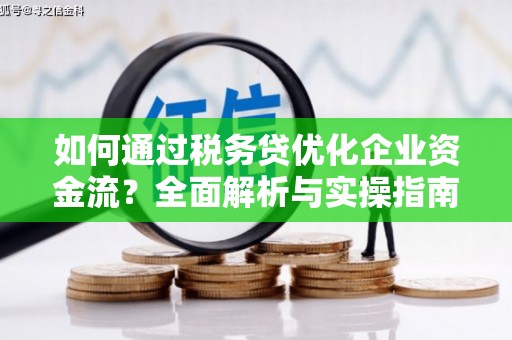 小金如何通过税务贷优化企业资金流？全面解析与实操指南