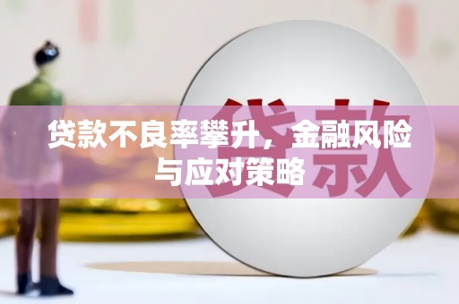 小金贷款不良率攀升，金融风险与应对策略