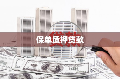 小金保单质押贷款
