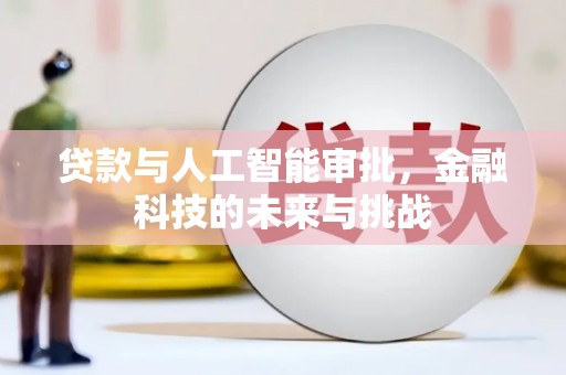小金贷款与人工智能审批，金融科技的未来与挑战
