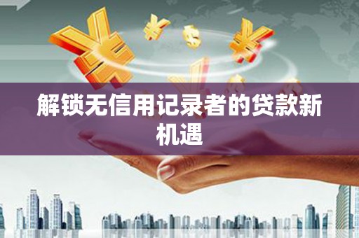 小金解锁无信用记录者的贷款新机遇