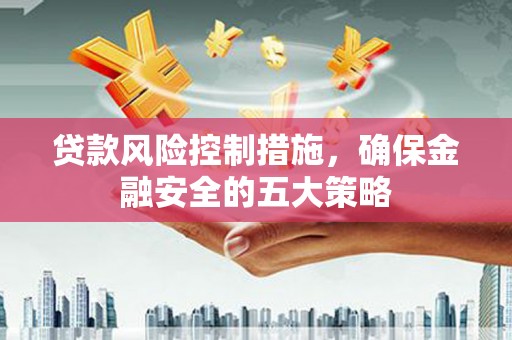 小金贷款风险控制措施，确保金融安全的五大策略