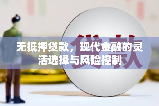 小金无抵押贷款，现代金融的灵活选择与风险控制