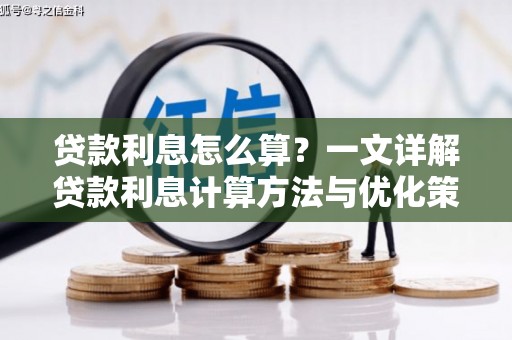 小金贷款利息怎么算？一文详解贷款利息计算方法与优化策略