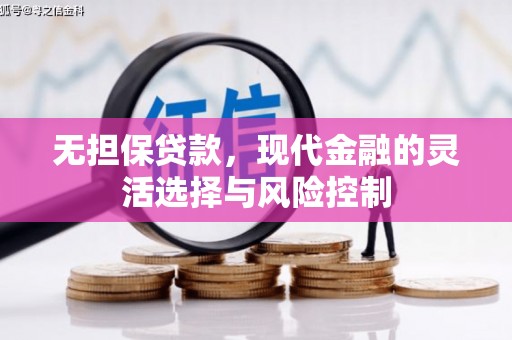 小金无担保贷款，现代金融的灵活选择与风险控制