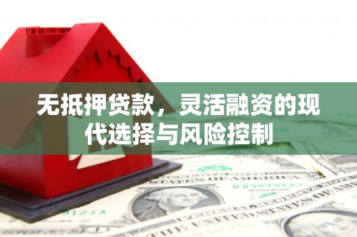小金无抵押贷款，灵活融资的现代选择与风险控制