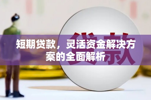 小金短期贷款，灵活资金解决方案的全面解析