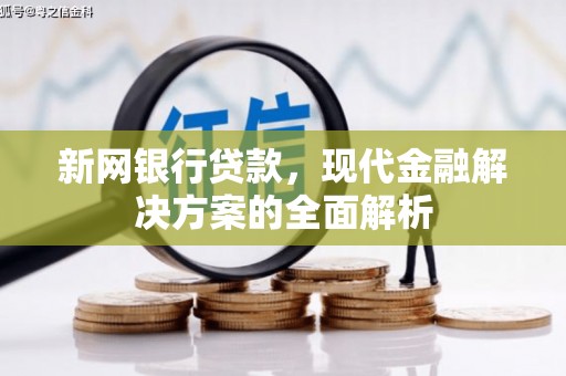小金新网银行贷款，现代金融解决方案的全面解析