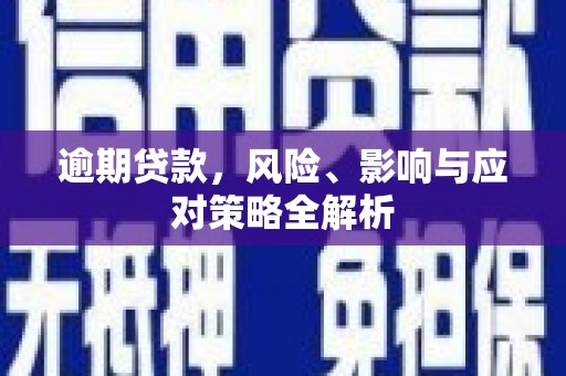 小金逾期贷款，风险、影响与应对策略全解析