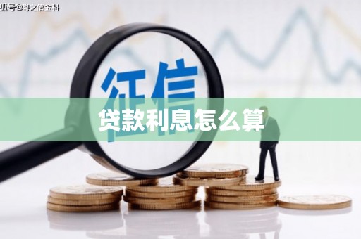 小金贷款利息怎么算