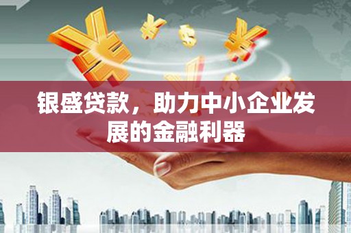 小金银盛贷款，助力中小企业发展的金融利器