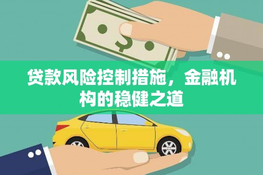 小金贷款风险控制措施，金融机构的稳健之道