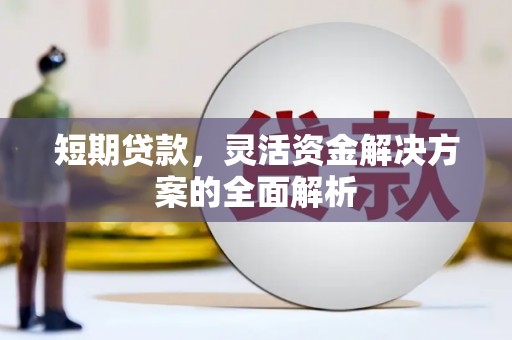 小金短期贷款，灵活资金解决方案的全面解析