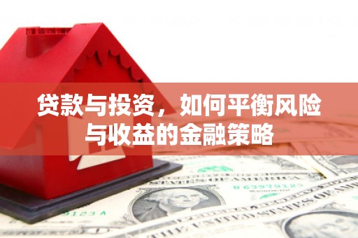 小金贷款与投资，如何平衡风险与收益的金融策略
