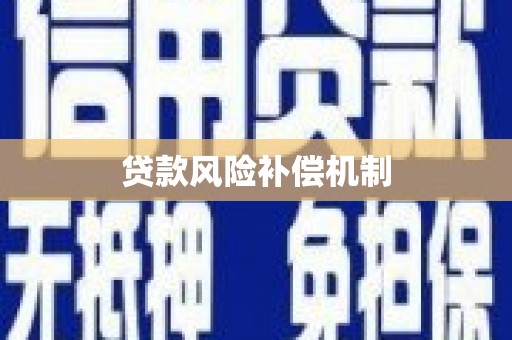 小金贷款风险补偿机制