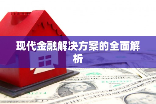 小金现代金融解决方案的全面解析